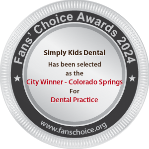 Simply Kids Dental - Award Winner Badge