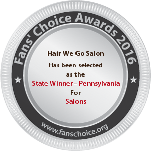 Hair We Go Salon - Award Winner Badge