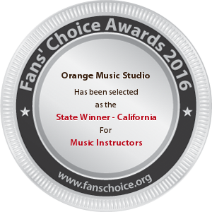 Orange Music Studio - Award Winner Badge