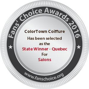 ColorTown Coiffure - Award Winner Badge