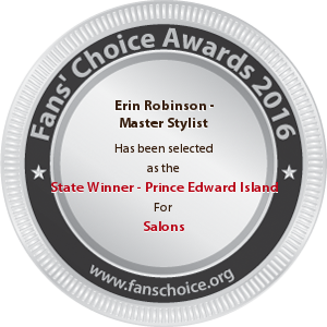 Erin Robinson – Master Stylist - Award Winner Badge