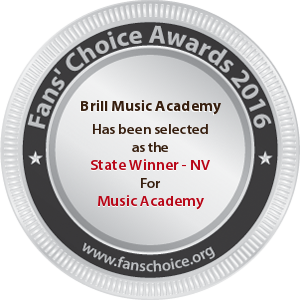 Brill Music Academy - Award Winner Badge