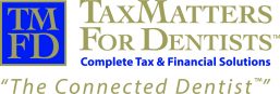 Tax Matters For Dentists – TMFD