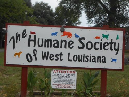 Humane Society of West Louisiana