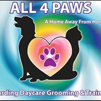 ALL 4 PAWS Doggie Daycare Boarding grooming and training facility