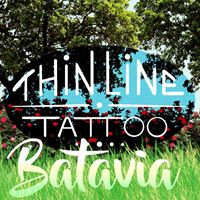 A Thin Line Tattoo of Batavia