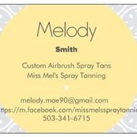 Miss Mel’s Spray Tanning