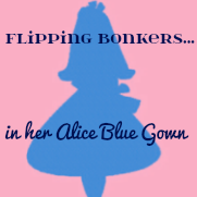 Flipping Bonkers In Her Alice Blue Gown – Salon For Kids