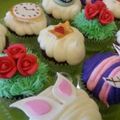 Mad Hatter Cupcakes