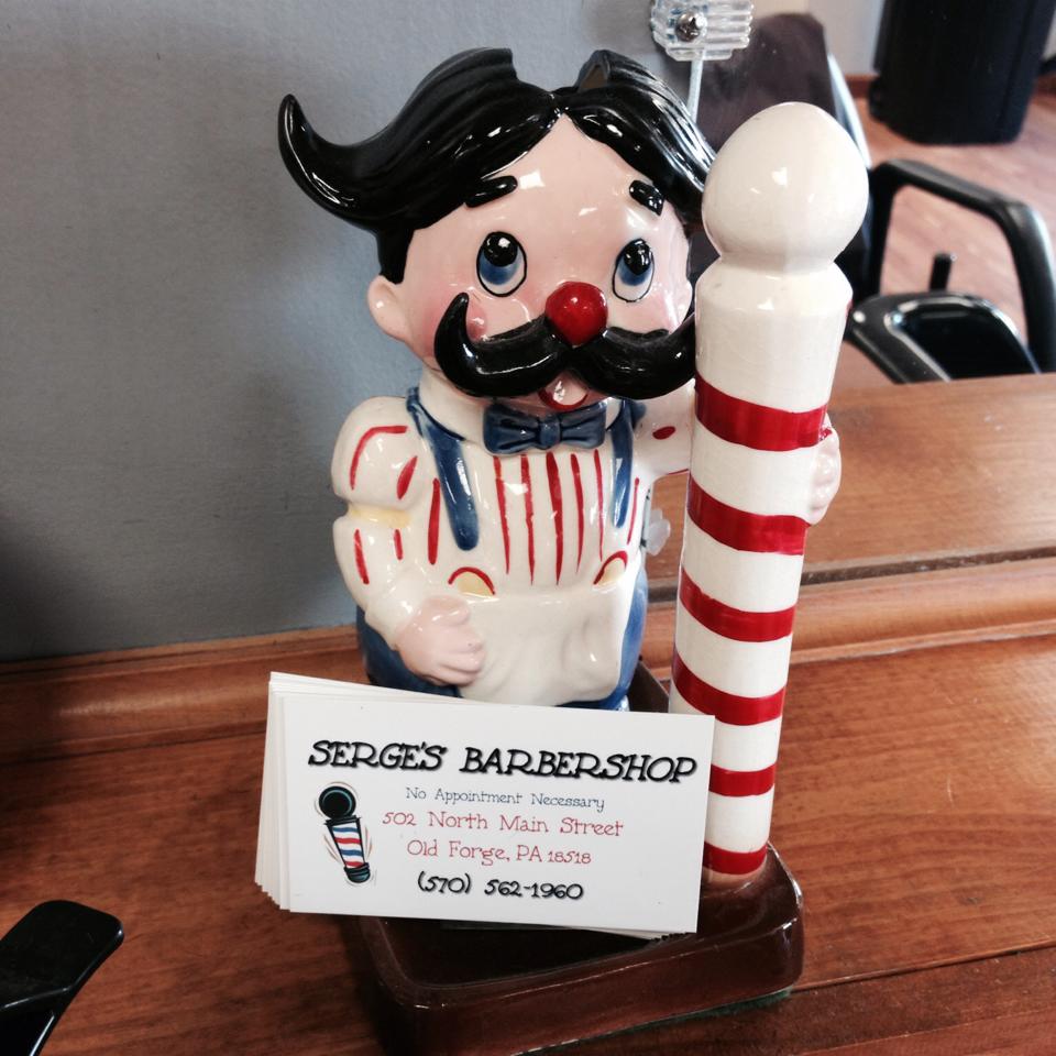 Serge’s Barber Shop – Old Forge, Pennsylvania