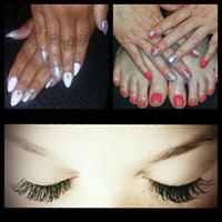 Sculptured Gel Nails and Lashes by Crystal Marie