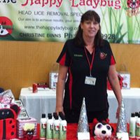 The Happy Ladybug head lice removal service.